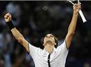 Geschafft: Jubel bei Roger Federer.