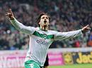 Bremen wieder mit Torhunger: Diego nach dem 2:0 gegen Hertha BSC, Endstand 5:1.
