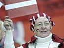 Man darf die lettische Mannschaft und ihre Fans nicht unterschätzen.