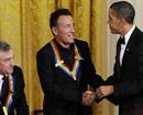 Barack Obama ehrt Bruce Springsteen.