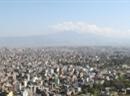 Blick auf Kathmandu (Nepal) von Swayambhunath aus.