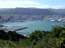 Wellington, die Hauptstadt Neuseelands.