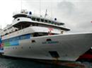 Das türkische Leitschiff «Mava Marmara» bleibt aus «technischen Gründen» im Hafen von Antalya.