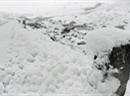Schnee am Gotthard.