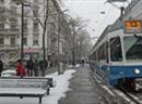 In Zürich fielen fünf Zentimeter Neuschnee, in St. Gallen sogar 15 Zentimeter.