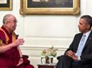 Dalai Lama bei seinem letzten Besuch bei Barack Obama (Archivbild).