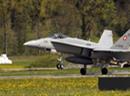 Eine F/A-18 der Schweizer Luftwaffe startete für einen «luftpolizeilichen Einsatz über Biel».
