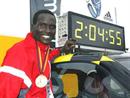 Der Weltrekordhalter im Marathon Paul Tergat.