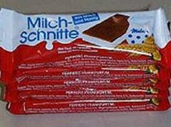 Das Produkt wurde 1978 als Kinder Milch-Schnitte auf dem deutschen Markt eingeführt, seit einiger Zeit wird auf den Markennamen Kinder verzichtet.