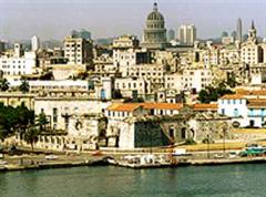Havanna mit dem Capitol im Hintergrund.