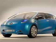 Am Automobilsalon 2007 in Genf stellte Toyota mit der Studie Hybrid-X vor, wie das Hybrid-Auto der Zukunft aussehen könnte.