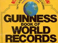 Was wird nicht alles getan, um einen Eintrag ins Guiness-Buch der Rekorde zu erlangen!