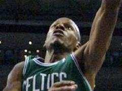 Ray Allen war der Topskorer der Boston Celtics. (Archivbild)