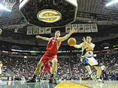 Der chinesische Basketballspieler Yao Ming ist einer der grössten Spieler der US-amerikanischen NBA.