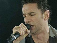 Depeche-Mode Sänger Dave Gahan.