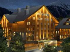Das Hotel Chedi ist der eigentliche Vorzeigebau des Resorts in Andermatt. (Modell)