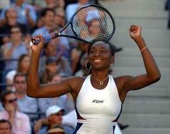Venus Williams ist das Jubeln gewohnt, wie hier bei den US-Open im September