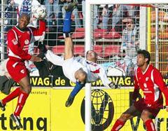 Der FC Kaiserslautern rückt vor.