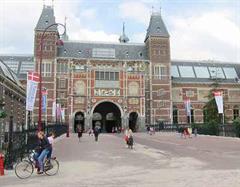 Das Rijksmuseum in Amsterdam.