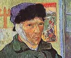 Selbstbildnis von Vincent van Gogh.