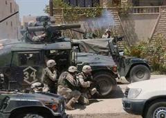 Die US-Armee ging gegen El Sadr-Gefolgsleute vor.