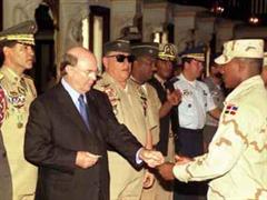 Präsident Hipólito Mejía holt die Truppen aus dem Irak zurück. (Archiv)