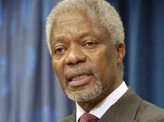 Kofi Annan ist zuversichtlich.