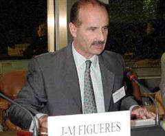 José María Figueres habe gegen die Regeln des WEF verstossen.