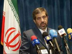 Hamid Reza Asefi, Sprecher des iranische Aussenministeriums, kündigt die Wiederaufnahme des Atomprogramms an. (Archivprogramm)