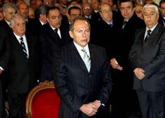 Der libanesische Präsident Emile Lahoud.