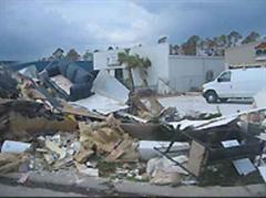 Die Ortschaft Baton Rouge wurde von «Rita» besonders schwer getroffen.