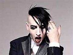 Geschminkter Schockrocker: Sänger Marilyn Manson.