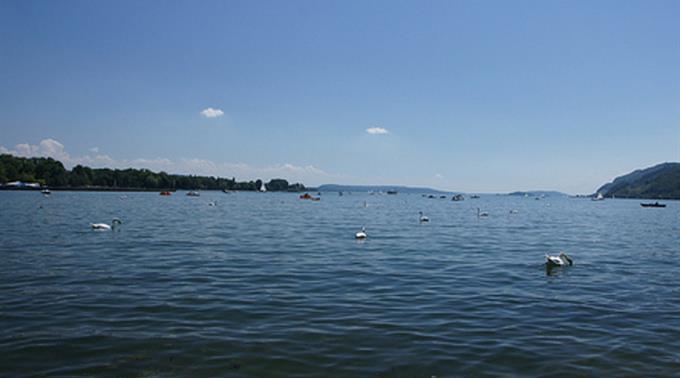 Die höchsten Cäsium-Werte im Bielersee wurden 1963 und 1986 gemessen.
