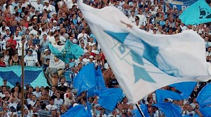 Jubel bei den Marseille-Fans.