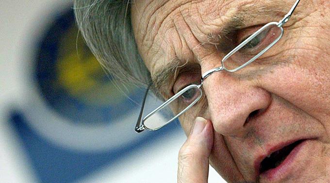Jean-Claude Trichet, Präsident der Europäischen Zentralbank.