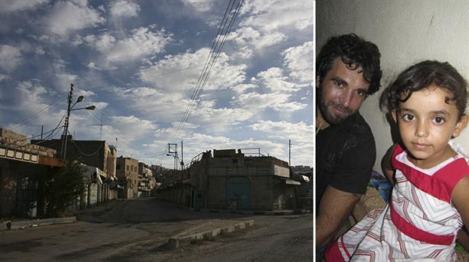 Leere Strassen in Hebron; der ermordete Vittorio Arrigoni.
