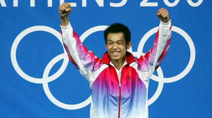 Strahlender Olympiasieger im 2004: Qinan Zhu. (Archivbild)