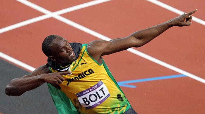 König der Sprinter: Usain Bolt.