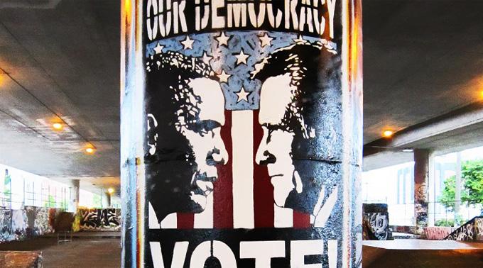 Laut Umfragen liegt Barack Obama mit mindestens drei Prozent vor Herausforderer Mitt Romney.