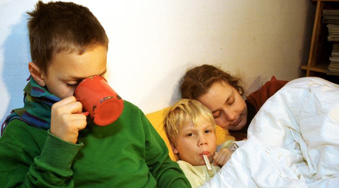Kinder und Jugendliche sind besonders vom Keuchhusten betroffen. (Symbolbild)