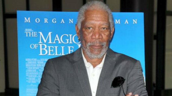 Morgan Freeman ist begeistert von der Idee, ins Weltall zu fliegen.