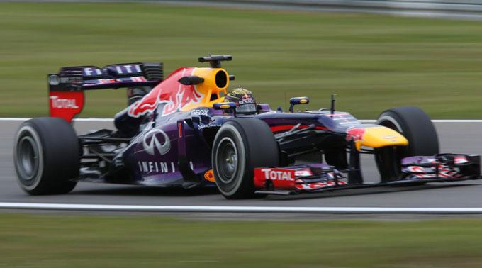 Sebastian Vettel war im Training der Schnellste.