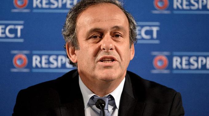 UEFA-Präsident Michel Platini gibt sich selbstbewusst.