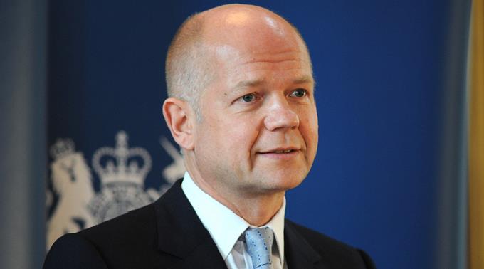 Der britische Aussenminister William Hague will sich aus der Politik zurückziehen.