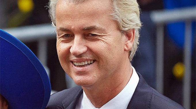Geert Wilders steht rund um die Uhr unter Polizeischutz. (Archivbild)