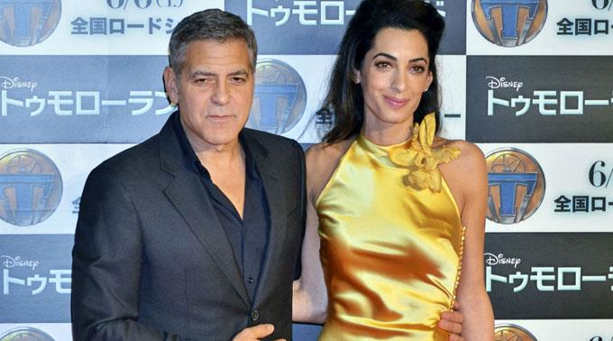 George Clooney bangt um seine Frau Amal.