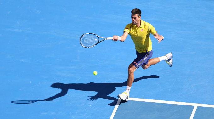 In den Viertelfinals trifft Novak Djokovic auf den Japaner Kei Nishikori.