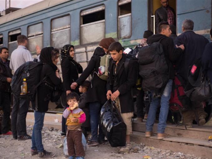Flüchtlinge (hier in Mazedonien): Mit Gewinnziel zu verwaltende Konkursmasse oder doch Menschen?