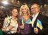 Ehefrau von Vitali Klitschko (UKR) und Schauspielerin Veronica Ferres (GER) mit Begleitung freuen sich über Wladimirs Sieg.