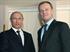 Annäherung nach Unfall: Wladimir Putin und Donald Tusk.